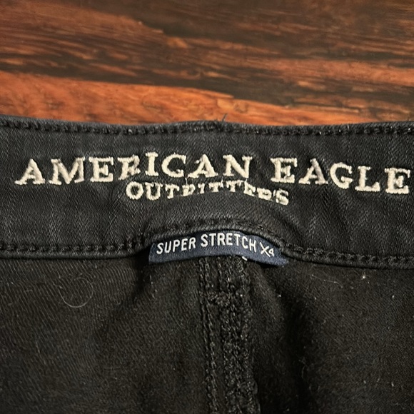 American Eagle Women's Black Jegging Super Stretch X size 6 - Picture 5 of 8